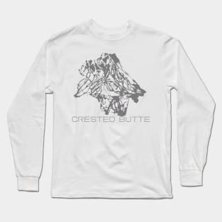 Crested Butte Resort 3D Long Sleeve T-Shirt